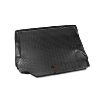 Rugged Ridge 12975.01 - Floor Liner Cargo Black 2007-2010 Jeep Wrangler Unlimited JK 4 Dr