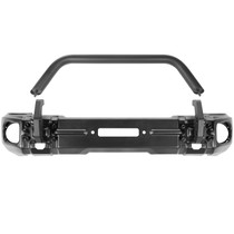 Rugged Ridge 11549.05 - 18-20 Jeep Wrangler JL/JT Arcus Front Bumper Set w/ Overrider