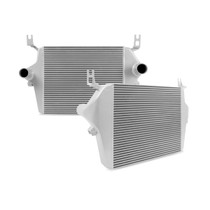 Mishimoto MMINT-F2D-03SL - 03-07 Ford 6.0L Powerstroke Intercooler (Silver)