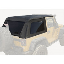 Rugged Ridge 13750.39 - Bowless Top 2-Door Black Diamond 07-18 Jeep Wrangler