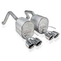 Stainless Works C605CBQUAD - 05-08 Chevrolet Corvette C6 2.5in Axle Back Exhaust System
