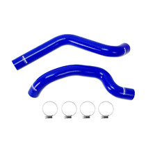 Mishimoto MMHOSE-WR6-07BL - 07-11 Jeep Wrangler 6cyl Blue Silicone Hose Kit