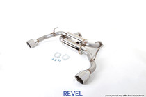 Revel T70176AR - Medallion Touring-S Catback Exhaust - Dual Muffler / Axle Back 14-15 Infiniti Q50 AWD/RWD