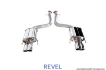 Revel T70180AR - Medallion Touring-S Exhaust - Quad Tip / Rear Section 15-16 Lexus RC F / 21 - 23 IS500