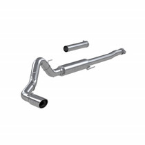 MBRP S5209AL - 21-Up Ford F-150 4 Inch Cat Back Single Side Race Version Aluminized Steel Exhaust System
