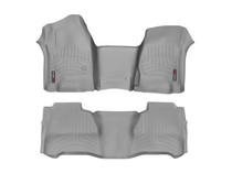 Weathertech 46903-1-2 - 2016+ Chevrolet Malibu Front and Rear FloorLiner - Grey