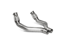 Akrapovic L-AU/SS/3 - 14-18 Audi RS6 Avant / RS7 Sportback (C7) Evolution Link Pipe Set (SS)