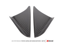 AMS AMS.38.06.0002-2 - Performance 2020+ Toyota GR Supra Anti-Wind Buffeting Kit - Matte Carbon