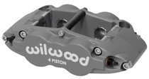 Wilwood 120-13233 - Caliper-Forged Superlite 4R 1.25/1.25in Pistons 0.81in Disc