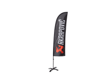 Akrapovic 801587 - Self standing beach flag set - small