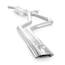 Stainless Works GTOTOLTMDT - 2004 GTO 3in Catback Chambered Mufflers X-Pipe Slash Cut Tips