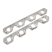 Stainless Works HFSBFBTADAPT - SBF Wide Rectangular Port Header Adapter 304SS Exhaust Flanges 1-7/8in-2in Primaries