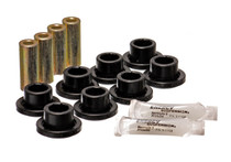 Energy Suspension 16.3111G - 88 Honda Civic/CRX Black Rear Control Arm Bushing Set (Lower Only)