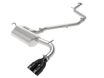 aFe Power 49-36044-B - Takeda 18-21 Toyota C-HR 2.0L 2.5in 304 Stainless Steel Cat-Back Exhaust w/ Black Tip