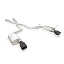 Stainless Works DUR18CBL-B - 18-19 Dodge Durango 6.4L Legend Catback Exhaust w/ Black Tips