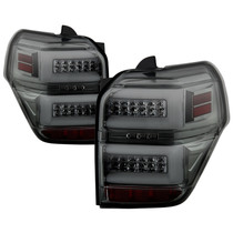 Spyder 5087829 - Toyota 4Runner 10-14 LED Tail Lights - Sequential Turn Signal - Smoke ALT-YD-T4R10-SEQ-SM