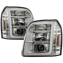 Spyder 5088253 - GMC Yukon 07-14/Denali 07-14 /XL 07-14 V2 Projector Headlights - Chrome PRO-YD-GY07V2SI-C