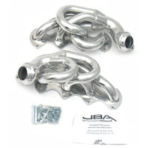 JBA 1675SJS - 05-10 Ford Mustang 4.6L 3V 1-5/8in Primary Silver Ctd Cat4Ward Header