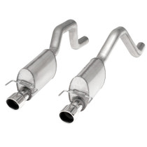 Stainless Works ZO6CBC - 2006-13 Corvette C6ZO6/ZR1 3in Axleback Chambered Mufflers Dual 4in Rolled Edge Tips