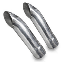 Stainless Works 7080200 - Short Turn Down Tips- 2in ID Inlet 2in Body