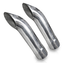 Stainless Works 7070200 - Extended Turn Down Tips- 2in ID Inlet 2in Body