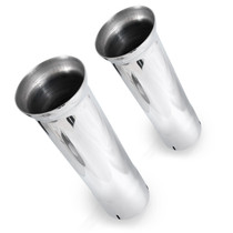 Stainless Works 7060250 - Bell Exhaust Tips- 2 1/2in ID Inlet 2 1/2in Body