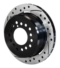 Wilwood 160-9813-BK - Rotor-1.91in Offset-SRP-BLK-Drill-LH 12.19 x .810 - 5 Lug