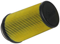 Airaid 704-471 - Universal Air Filter - Cone 4in Flange x 6in Base x 4-5/8in Top x 9in Height - Synthaflow