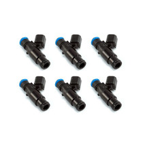 Injector Dynamics 1300.48.14.14B.6 - ID1300X Injectors - 48mm Length - 14mm Grey Top - 14mm Lower O-Ring - Set of 6