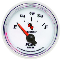 AutoMeter 7113 - Gauge Fuel Level 2-1/16in. 0 Ohm(e) to 90 Ohm(f) Elec C2