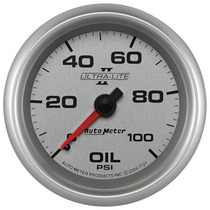 AutoMeter 7721 - Ultra-Lite II 2 5/8in 100psi Mechanical Oil Temp Gauge