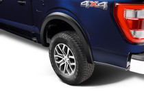 Bushwacker 20130-02 - 2019 Ford Ranger OE Style Fender Flares 2pc Rear Crew Cab / Extended Cab Pickup - Blk