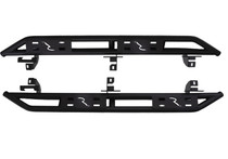 Rampage 88737 - 07-18 Jeep Wrangler JK Unlimited TrailCrawler Rock Slider & Rocker Guard - Black