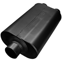 Flowmaster 9530572 - 50 H.D. Muffler - 3.00 Center In / 2.50 Dual Out - Moderate Sound