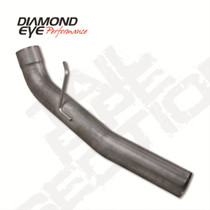 Diamond Eye 341011 - Exhaust Pipe 4 Inch 07.5-10 Silverado/Sierra 2500/3500 Diesel Second Section Pass Steel
