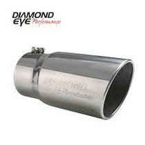 Diamond Eye 4512BAC-DE - TIP 4in-5inX12in BOLT-ON ANGLE CUT 15-DEGREE ANGLE CUT: EMBOSSED