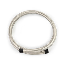 Mishimoto MMSBH-1072-CS - 6Ft Stainless Steel Braided Hose w/ -10AN Fittings - Stainless