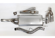 Roush 422264 - 2021+ Ford F-150 Active-Ready Cat-Back Exhaust