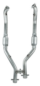Pypes HFM36E - 1999-2004 Mustang H-Pipe Exhaust Kit High Flow Catalytic Converters EPA Compliant 409 Stainless Steel Designed for V8 Applications  Performance Exhaust