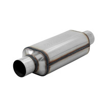 Flowmaster 12512304 - Super HP-2 Muffler 304S - 2.50 Center In. 2.50 Center Out - Aggressive Sound