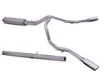 Gibson 65714 - Cat-Back Dual Extreme Exhaust System; Stainless
