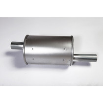 Omix 17609.02 - Muffler Round 45-71 Willys & Jeep Models