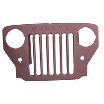 Omix DMC-681798 - Grille Willys Script 53-64 Willys CJ3B