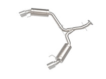 aFe Power 49-36055-P - POWER Takeda 06-13 Lexus IS250/IS350 SS Axle-Back Exhaust w/ Polished Tips