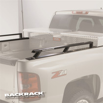 Backrack 65520TB - 14-18 Silverado/Sierra 6.5ft Bed Siderails - Toolbox 21in