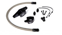 Fleece Performance FPE-CLNTBYPS-CUMMINS-VP-SS - Cummins Coolant Bypass Kit VP 98.5-02 with Stainless Steel Braided Line