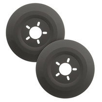 Mr. Gasket 6906 - Wheel Dust Shields - Fits Most 16 Inch Wheels