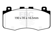 EBC DP52400NDX - 2018+ Jeep Grand Cherokee Trackhawk Bluestuff Front Brake Pads