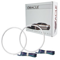 ORACLE Lighting 1225-333 - Ford Mustang 10-12 LED Fog Halo Kit - GT Grille Fogs - ColorSHIFT