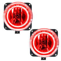 ORACLE Lighting 7040-003 - Lighting 05-07 Ford Escape Pre-Assembled LED Halo Fog Lights -Red